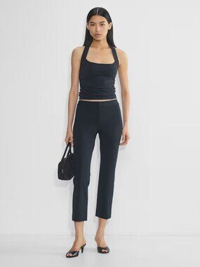 ARITZIA Wilfred Senia Pants Navy 4